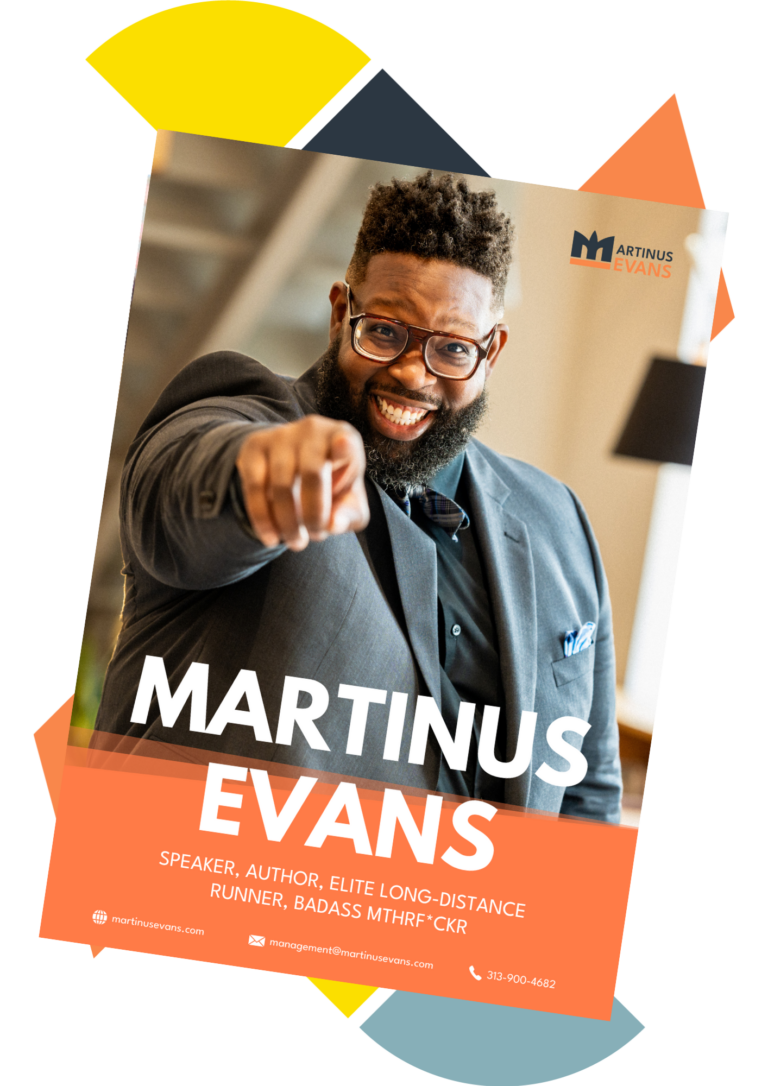 Martinus Evans Keynote Speaker on Resilience